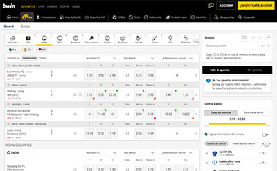 Página en vivo de fútbol femenino en bwin.